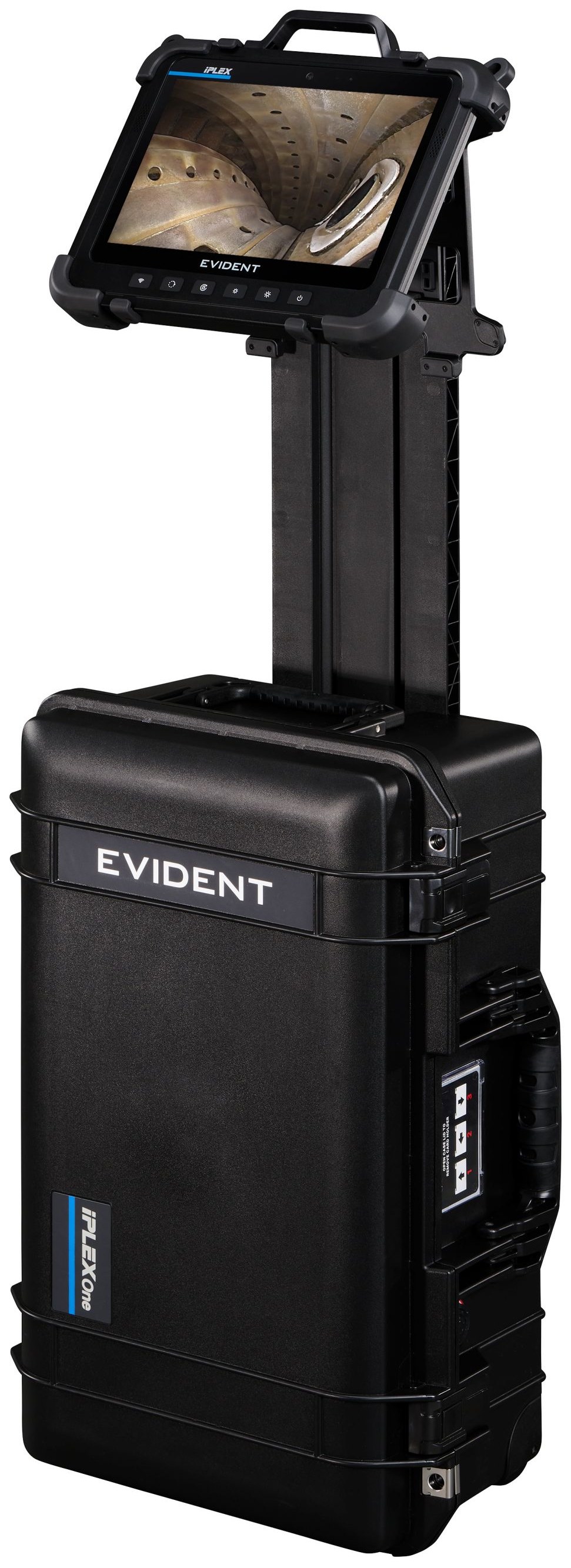iplex one attached to carrying case