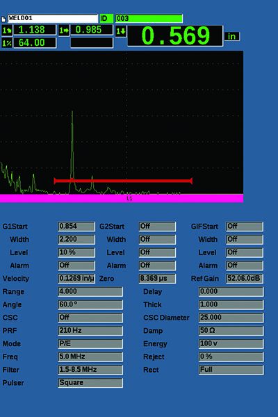 EPOCH 650机载文件报告输出（位图格式）